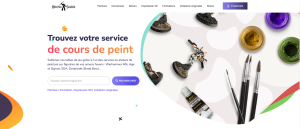 refonte site vitrine brushnshade
