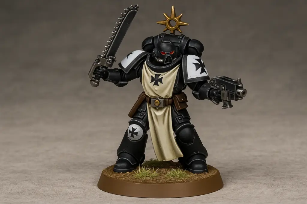 peindre black templar