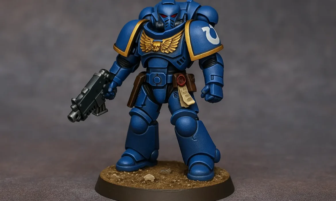 peindre ultramarine