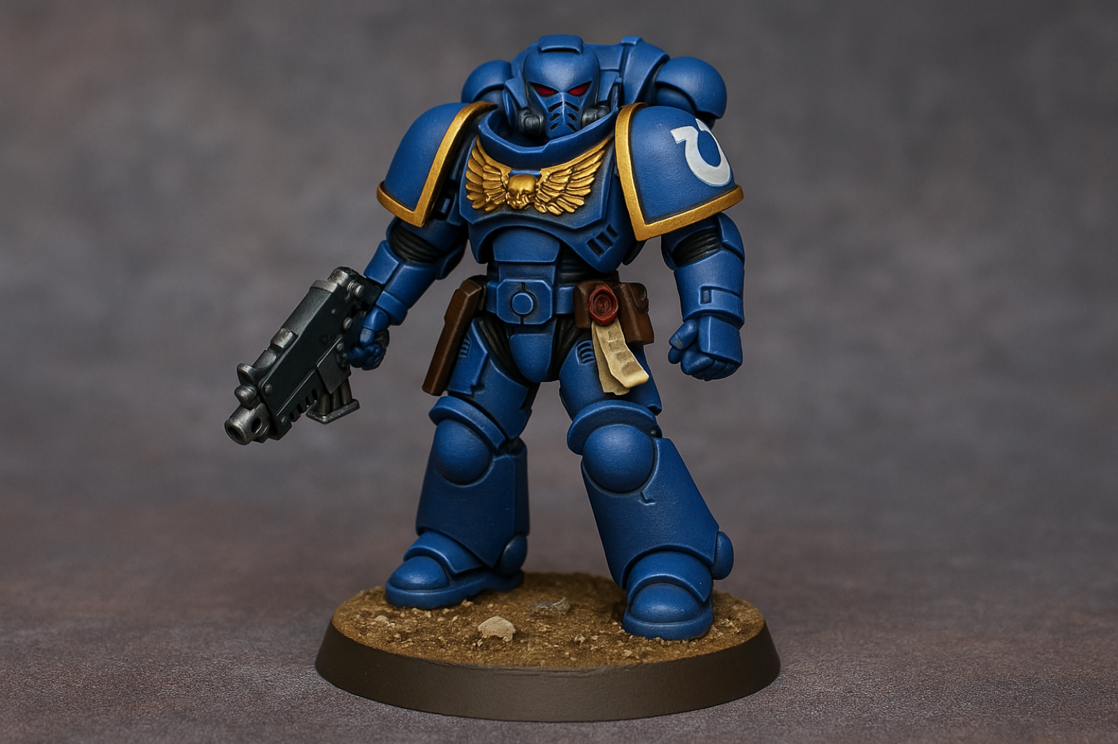 peindre ultramarine