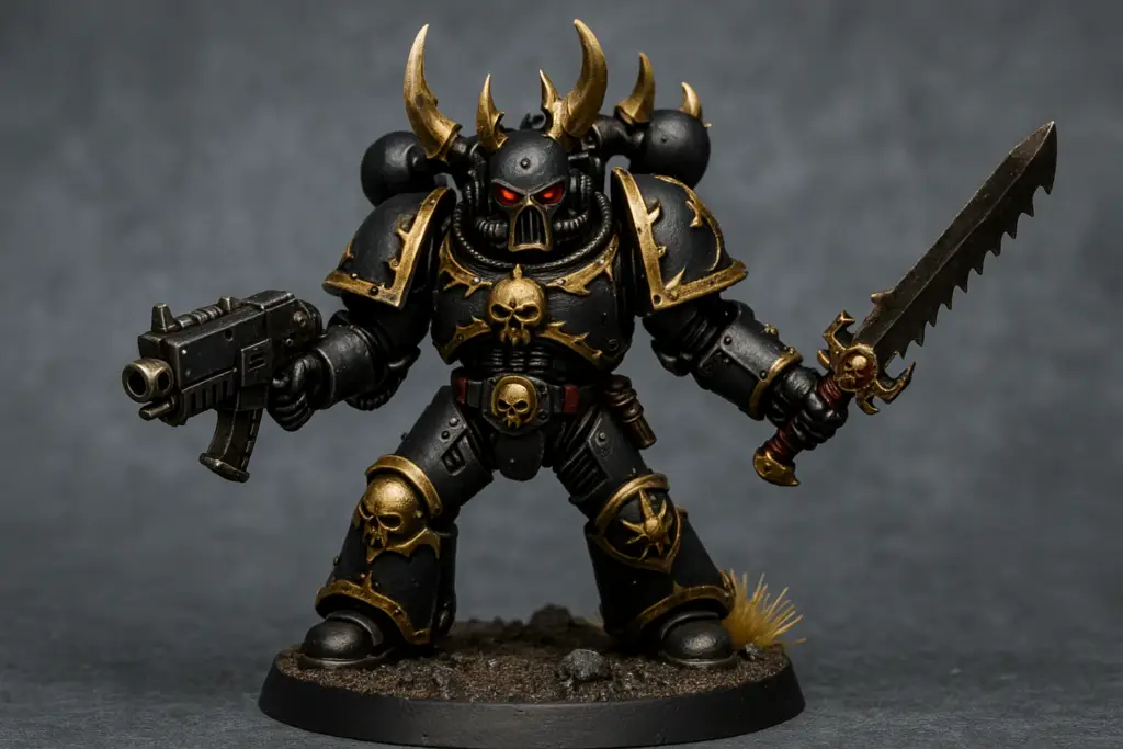 peindre space marine du chaos