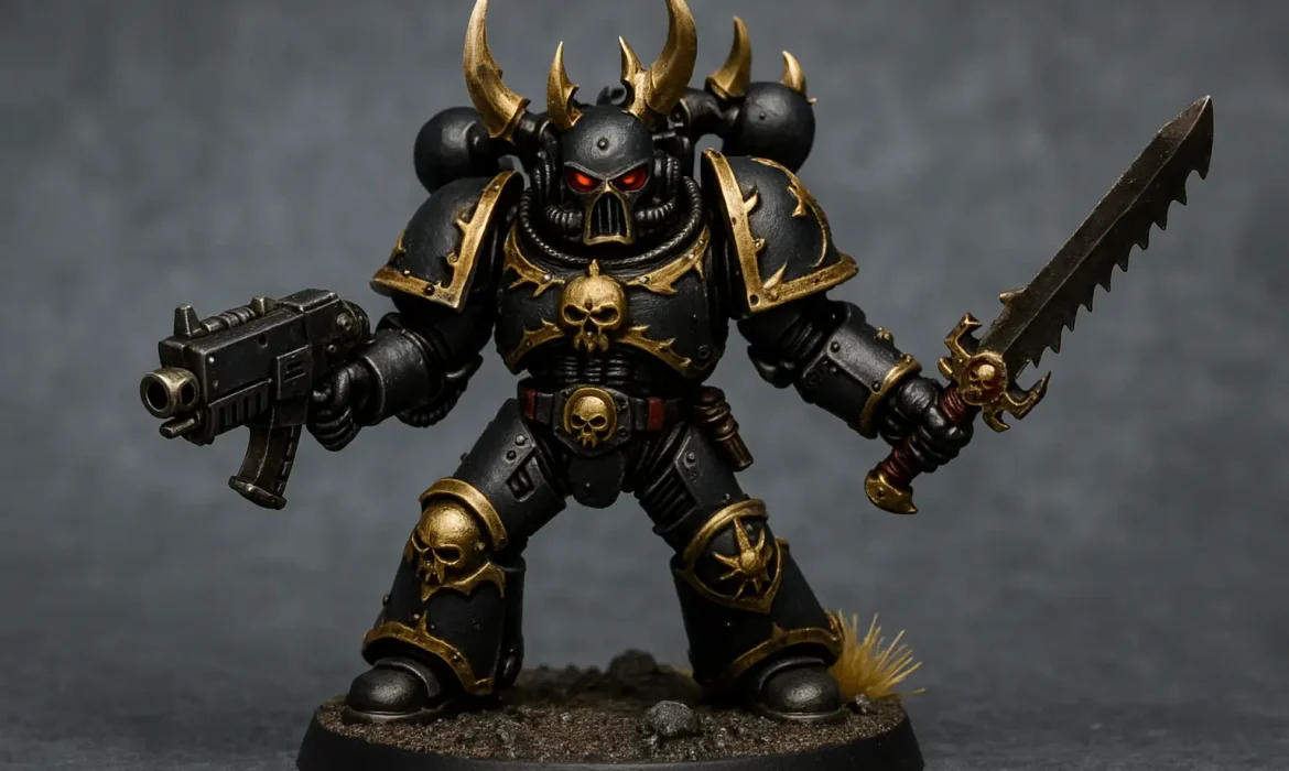 peindre space marine du chaos