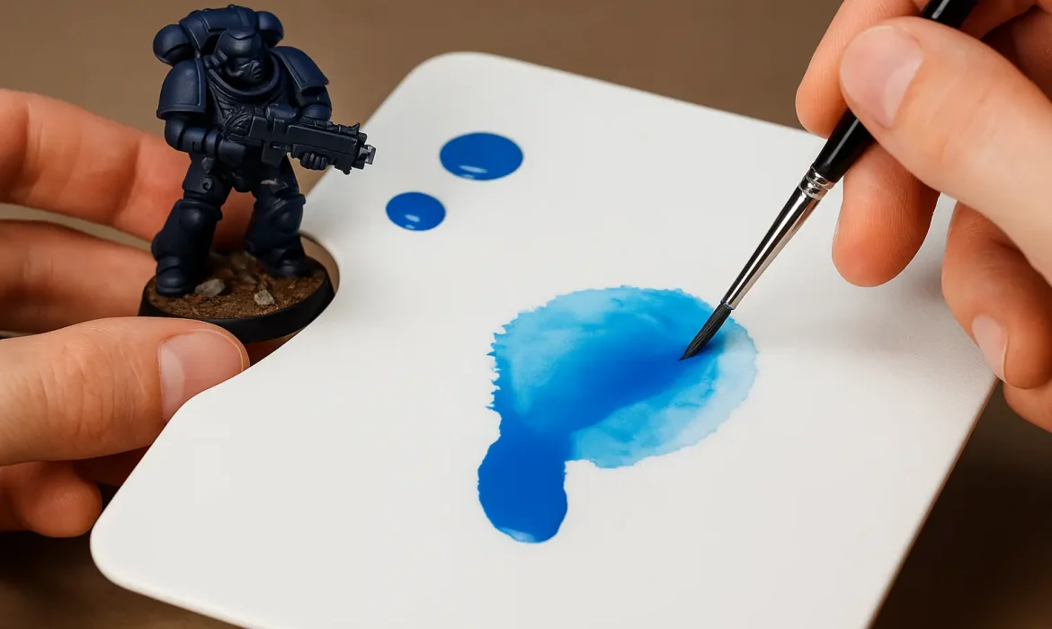 comment diluer peinture figurines
