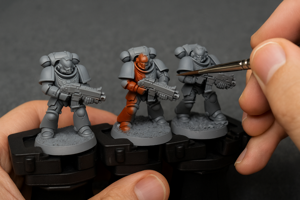 comment peindre une figurine rapidement